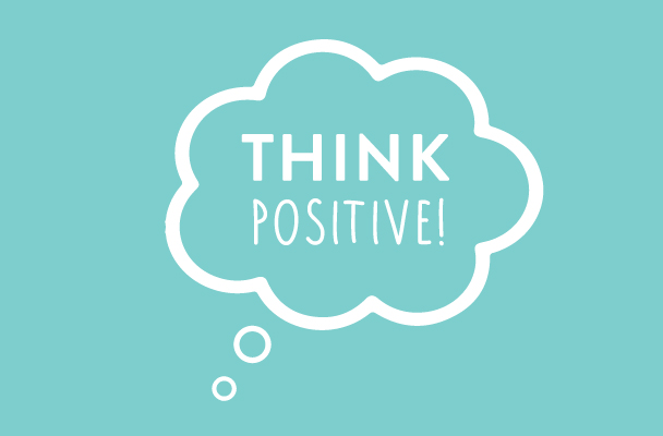 positive thinking thought bubble