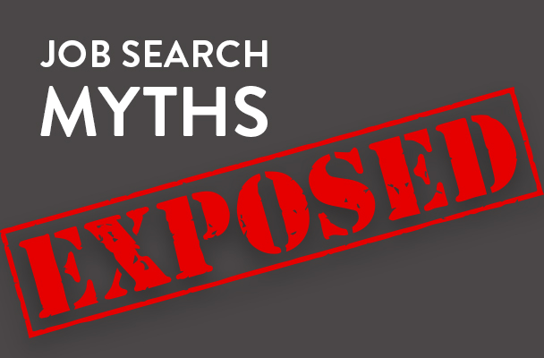 graphic job search myths exposed